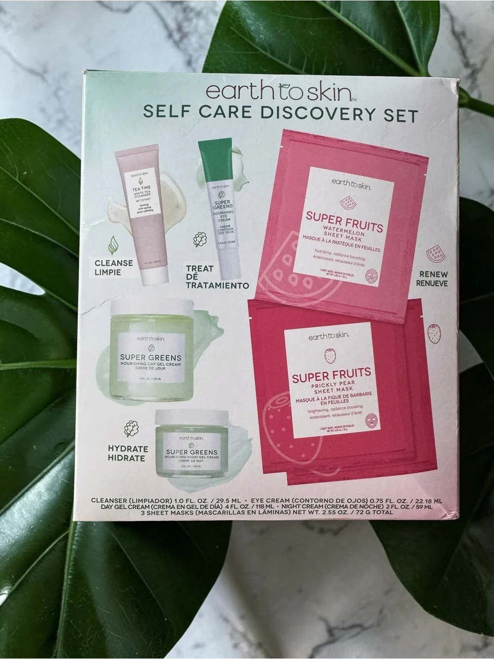 Earth to Skin Self Care Discovery Set- NIB